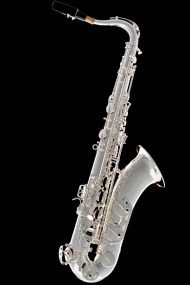 Silver-Plated Vintage Tenor Saxophone