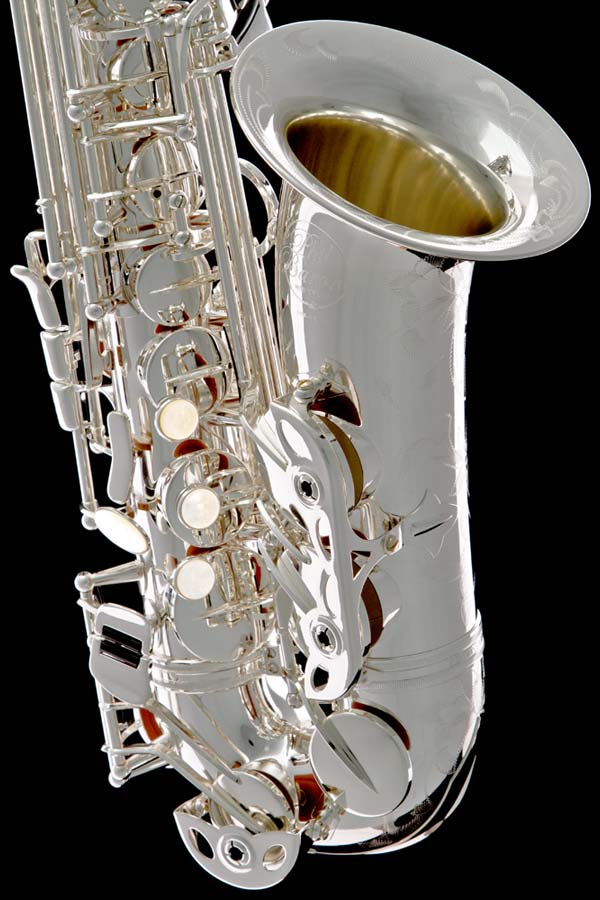Silver-Plated Vintage Alto Saxophone - Silver-Plated Vintage