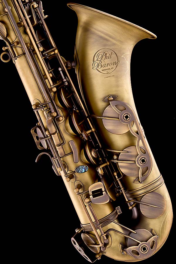 Antique Bronze Vintage Tenor Saxophone - Antique Bronze Vintage